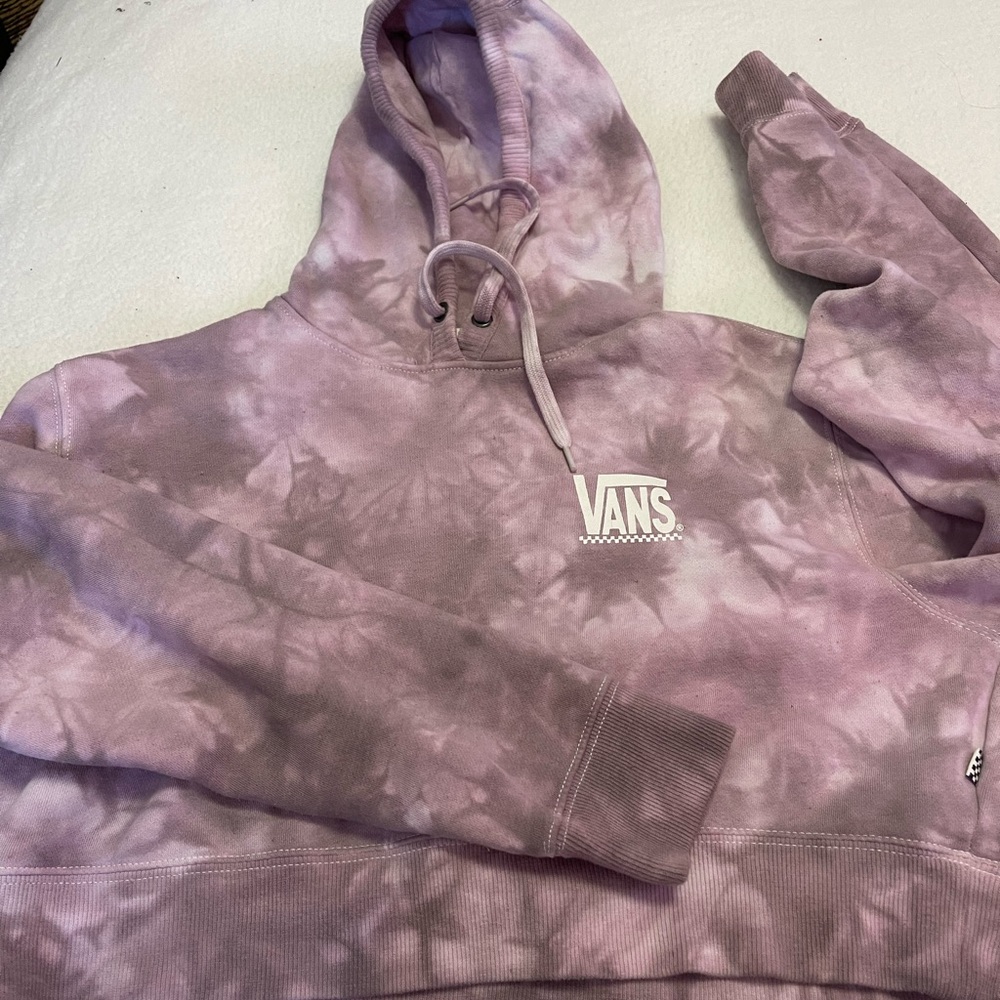 Crop hoodie vans